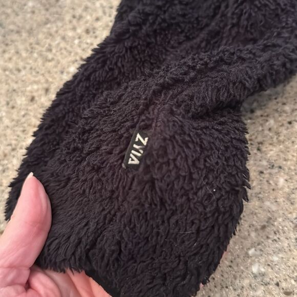 ZYIA Quarter Zip Sherpa Fleece Teddy Bear Pullover - Picture 10 of 14